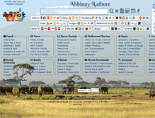 Tablet Screenshot of dashboard.abhinayrathore.com
